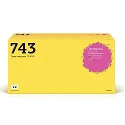 Картридж лазерный T2 TC-H743, пурпурный, 7000 стр.