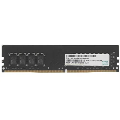 Модуль памяти Apacer EL.16G2V.GNH, 16 ГБ DDR4-2666, DIMM, Non-ECC, CL19