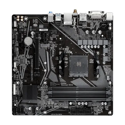 Материнская плата Gigabyte A520M DS3H AC, AM4, DDR4, mATX, WiFi