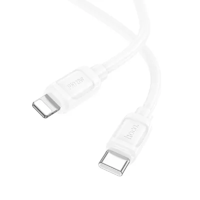 Кабель Hoco HC-51967, Type-C/Lightning, 2.4A, 27Вт, 1м, белый