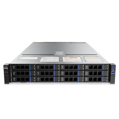 Серверная платформа Gooxi SL201-D12R-NV-G4, 2U, 2×LGA 4677, 32×DDR5, 12×3.5" SAS/SATA/NVMe