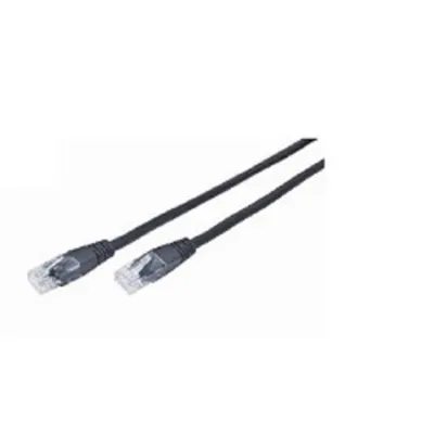 Патч-корд Bion BPC-U5E101-0.25M-BK, U/UTP Cat.5e, 0.25м, черный