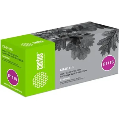 Картридж Cactus CS-D111S_DP, черный, для Samsung M2022
