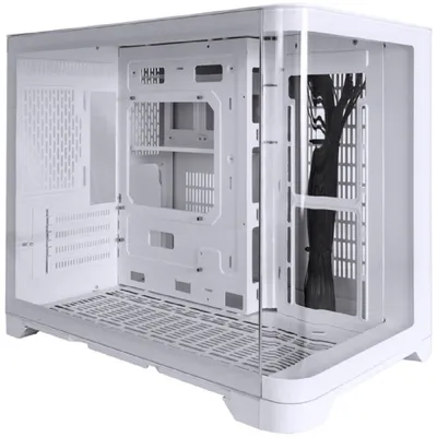 Корпус ПК 1STPLAYER UV6-WH, Mini Tower, mITX/mATX, белый