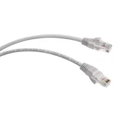 Патч-корд Cabeus PC-UTP-RJ45-Cat.6-1m-LSZH, Cat.6 UTP, 1м, LSZH