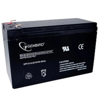 Аккумулятор Energenie BAT-12V9AH для ИБП, 12 В, 9 А·ч, FASTON 6,35 мм