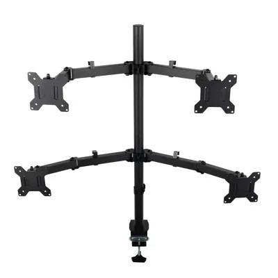 Кронштейн Filum FL-DMT004FB, на 4 монитора, VESA 75/100, до 10 кг