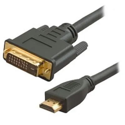 Кабель 5bites APC-073-020, HDMI M → DVI M (24+1), 2м