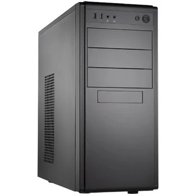 Корпус Foxline FL-886-FL500S-U32, ATX, с БП 500 Вт, черный