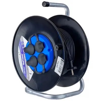 Удлинитель Perfeo PF_C3368, 40м, 4 розетки, 16А, IP44