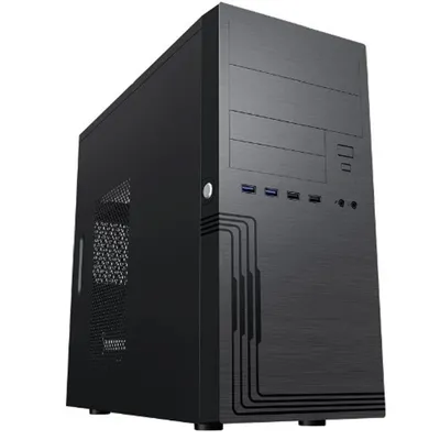 Корпус POWERMAN 6184134, Mini Tower, mATX, 500 Вт