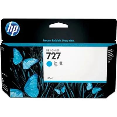 Картридж HP B3P19A, 727 Cyan, 130мл