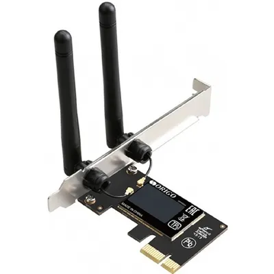 Сетевой адаптер Origo OWN300A/A1A, Wi-Fi N300, PCI Express, 2,4 ГГц, 2 внешние антенны