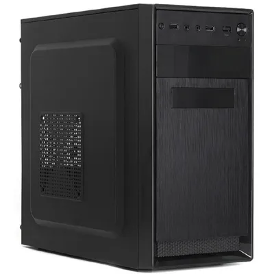 Корпус CROWN CMC-4220, mATX, Mini-Tower, черный, без БП