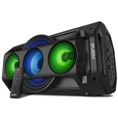 Портативная колонка Sven PS-680, 65 Вт, Bluetooth 5, аккумулятор 4400 мА·ч
