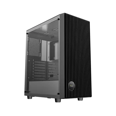 Корпус Ocypus Gamma-C70-BKG000XX-GL Gamma C70 BK, Midi-Tower, ATX, закаленное стекло