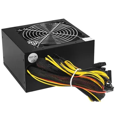 Блок питания Ginzzu SB600 12CM, ATX, 600Вт, 120мм вентилятор