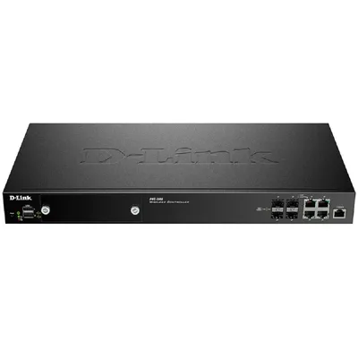 Контроллер D-Link DWC-2000/A2A, 4 комбо-порта 1000Base-T/SFP, до 256 точек