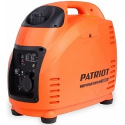 Генератор инверторный PATRIOT 2000i, 1,5/1,8 кВт, 220/12 В, бак 3,6 л