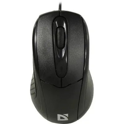 Мышь Defender 52580, проводная, оптическая, 3 кнопки, 1000 DPI