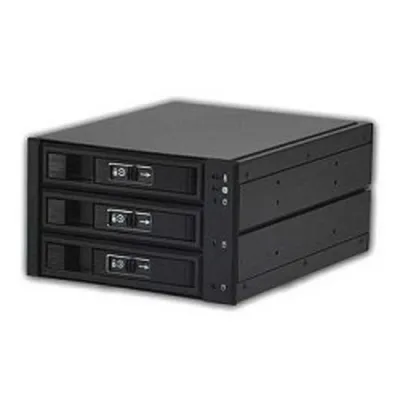 Корзина HDD Procase L3-203-SATA3-BK, 3xSATA/SAS, hot-swap, 2x5.25"