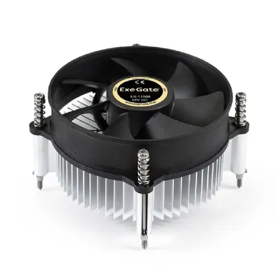 Кулер ExeGate EX286141RUS, 90мм, PWM, TDP 75W, LGA1200