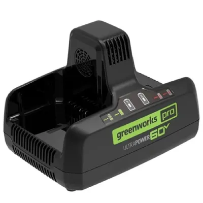 Зарядное устройство Greenworks G60DC10, 60 В, 10 А, Li-Ion, 1 канал