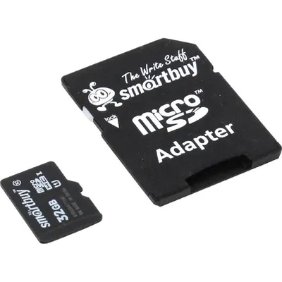 Карта памяти Micro Smartbuy SB32GBSDCL10-01, 32GB, microSDHC Class 10