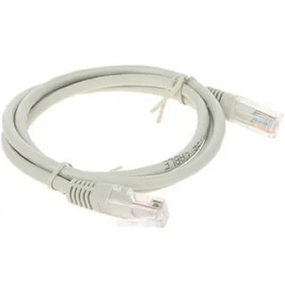 Патч-корд Cablexpert PP10-1M, UTP Cat.5, 1м, серый