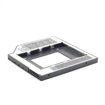 Адаптер Gembird MF-95-01 для HDD/SSD 2.5" в отсек ODD 9.5 мм, SATA, металл
