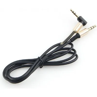 Аудиокабель Cablexpert CCAB-02-35MML-1MB, 3.5mm–3.5mm, 1.0м, угловой