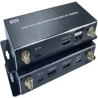 Удлинитель сигнала 4K HDMI беспроводной KS-is (KS-827P) 180м