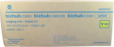 Блок барабана Konica Minolta IUP-24Y A95X06D, жёлтый, ресурс 50 000 страниц