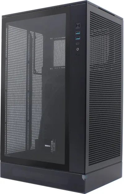 Корпус Deepcool CH270 DIGITAL, Mini Tower, Micro ATX/Mini-ITX, без БП, чёрный