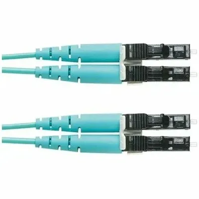 Патч-корд оптический Panduit PVQZLE10LQM08.0, LC-LC duplex, 50/125 OM4, 8 м, LSZH