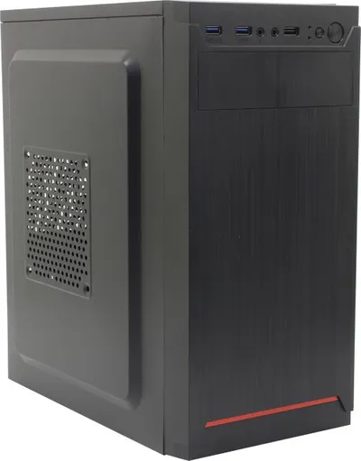 Корпус ExeGate EX292358RUS, Minitower, mATX, БП 400W, 1×USB+2×USB3.0