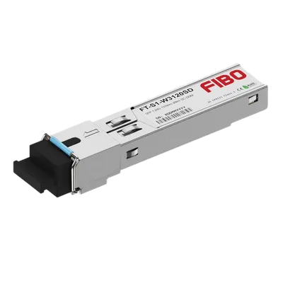Трансивер FIBO FT-S1-W3120SD, SFP, 1.25G, 20 км, WDM 1310/1550 нм, SC
