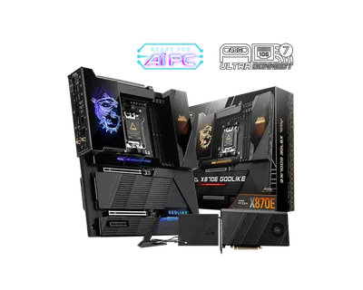 Материнская плата MSI MEG X870E GODLIKE, AM5, X870E, DDR5, Wi-Fi 7, E-ATX