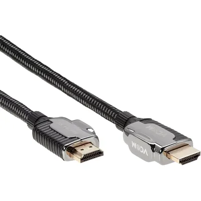 Кабель HDMI VCOM CG864-2M, HDMI 19M/M, вер. 2.1, 8K@60 Гц, 2 м, позолоченные разъемы
