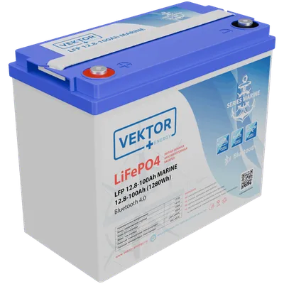 Батарея АКБ Вектор VEKTOR LFP 12.8-100 MARINE, 12.8В, 100Ач, Li-ion