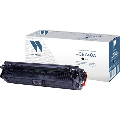 Картридж лазерный NV Print NV-CE740ABk, для HP Color LaserJet CP5225, черный, 7000 стр.
