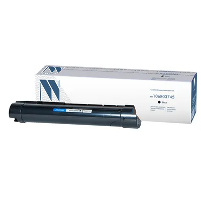 Картридж NV Print NV-106R03745Bk, чёрный, 23600 стр., для Xerox VersaLink C7020/C7025/C7030