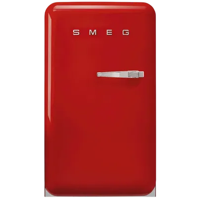 Холодильник SMEG FAB10LRD6, однокамерный, 122 л, 970×545×659 мм, красный