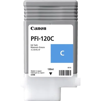 Картридж Canon PFI-120 C (2886C001), голубой, 130 мл, для imagePROGRAF TM