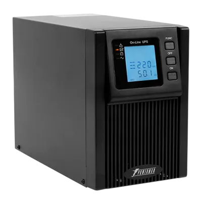 ИБП POWERMAN Online 1000 Plus, онлайн, 1000 ВА/900 Вт, LCD, 2 евророзетки