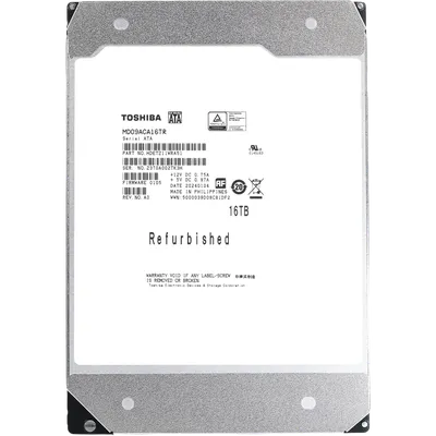 Жесткий диск Toshiba MD09 MD09ACA16TR, 16 ТБ, SATA III, 3.5", 7200 об/мин, 512 МБ