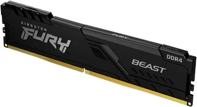 Модуль памяти Kingston FURY Beast Black KF432C16BB/32, DDR4, 32 ГБ, 3200 МГц, CL16