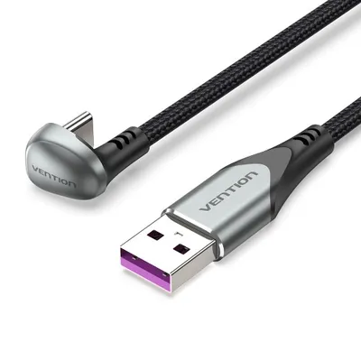 Кабель Vention COHHH, USB 2.0 AM→USB-C, U-образный, 2м
