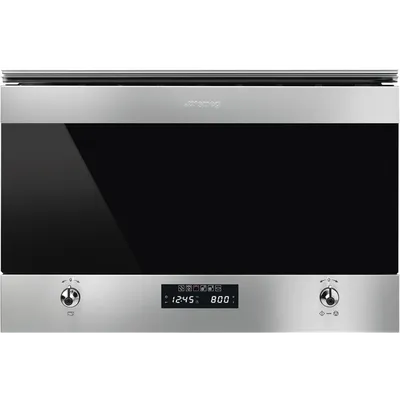 Микроволновая печь SMEG MP322X1, встраиваемая, 22 л, 850 Вт, с грилем
