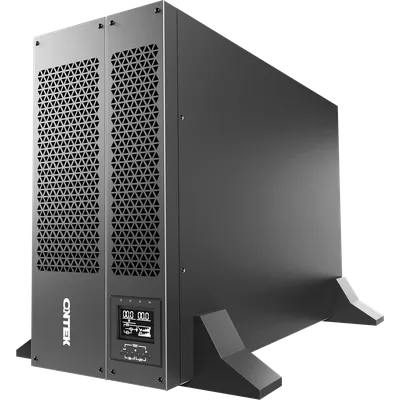 Источник бесперебойного питания/ ONTEK SM RT 10 (SB) PL, 10 кВА/10 кВт (PF=1) с внутренними аккумуляторными батареями 20шт/9Ач, выходными клеммами и выходными розетками 8шт х С13, 4шт х С19, с выключателем сервисного байпаса и выходным выключателем, зарядное устройство 1-12А, с возможностью подключения дополнительных батарейных блоков, с платой параллельной работы